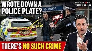 🚨 Cops Stopped a Man for Writing Down Their Number Plate — No Such Crime Exists (Solicitor Explains)