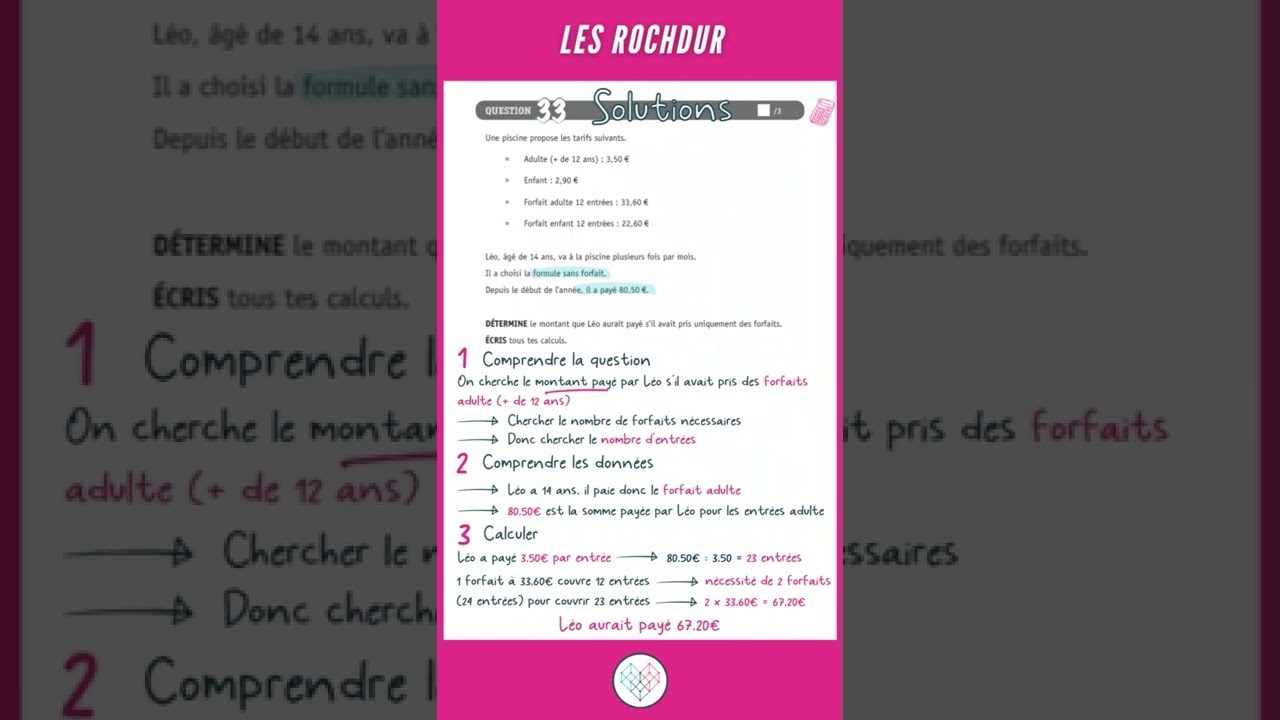 💡 Q33 CE1D MATH 2022 + THÉORIE