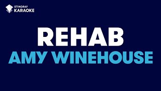 Rehab in the style of Amy Winehouse karaoke video with lyrics chords