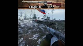 History of the Farquhar-Hill Rifle || #Battlefield1 #Shorts