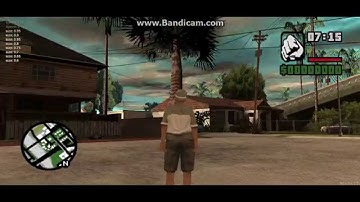 MULTI THEFT AUTO [GTA San Andreas] Procedural cloudd test