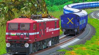 WAG9 DR SILVER SHUNT ICF BLUE PARCEL VAN | BUMPY RAILROAD | Train Simulator | Railwork | NTG GAMING screenshot 2