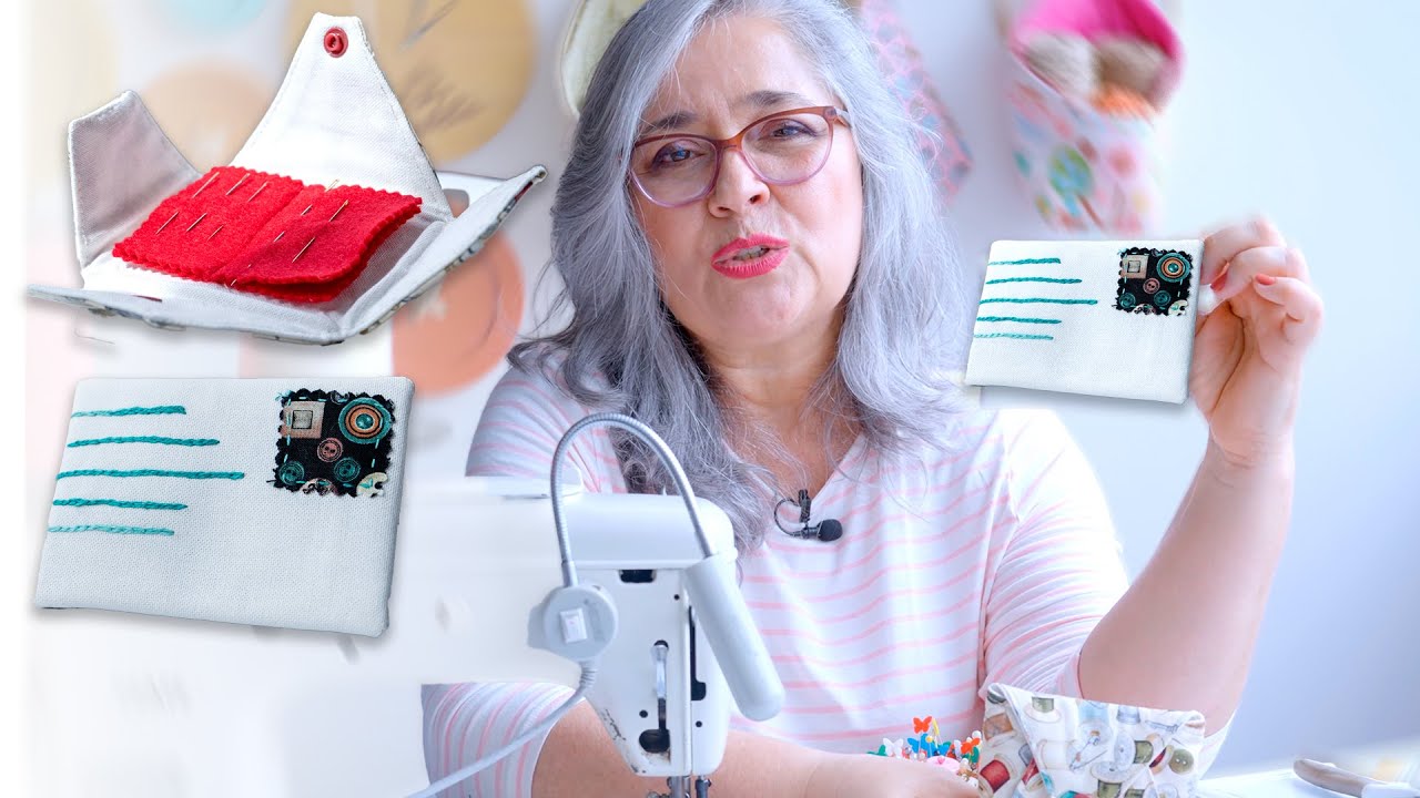 PORTA AGUJAS Tutorial de costura para ti,para regalar o para vender