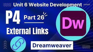 BTEC Level 3 IT - Unit 6 - Website Development - Part 26 - P4 - ADDING EXTERNAL LINKS TO ICONS(2022)