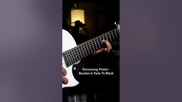 Kroncong protol - bondan fade to black #guitarcover #viralvideo #cover