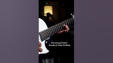 Kroncong protol - bondan fade to black #guitarcover #viralvideo #cover