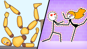 THIEF PUZZLE vs RAGDOLL BREAK — Walktrough Funny Gameplay, ASMR Best Android iOS