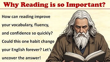Why Reading is so Important | Learn English Through Stories Level 1 | Graded Readers