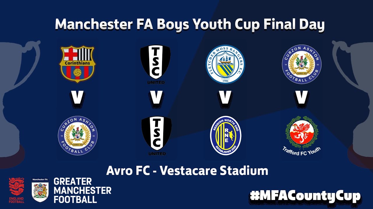 Manchester FA Boys Youth Cup Finals 2024 - YouTube