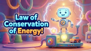 Download Lagu What is the Law of Conservation of Energy? ⚡ Energy Never Dies! Physics \u0026 Energy Types for Kids MP3