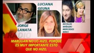 Lanata Se Calento Y Le Dijo Tarada A Luciana Geuna Su Barbara Streisand