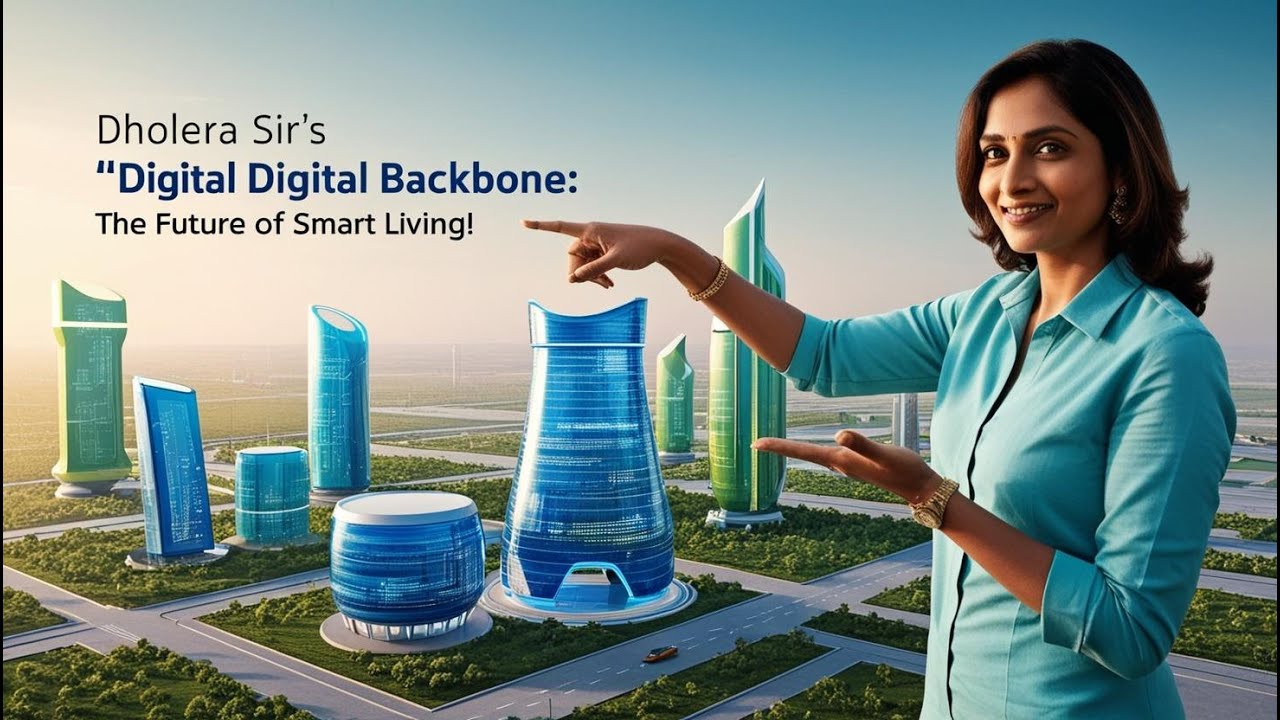 🚀 Dholera SIR: The Digital Backbone of India’s First Smart City! 🌐