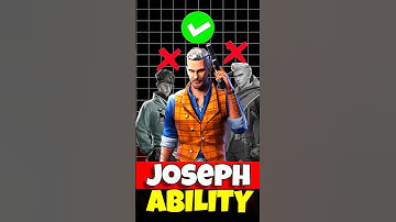Joseph Character Ability | Free Fire Shorts #shorts