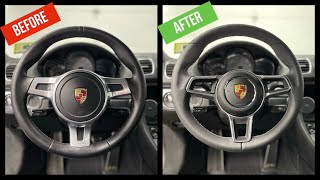 Porsche Steering Wheel Upgrade and Retrofit DIY