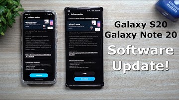 Galaxy S20 & Galaxy Note 20 Devices - New Software Update (February 1st)