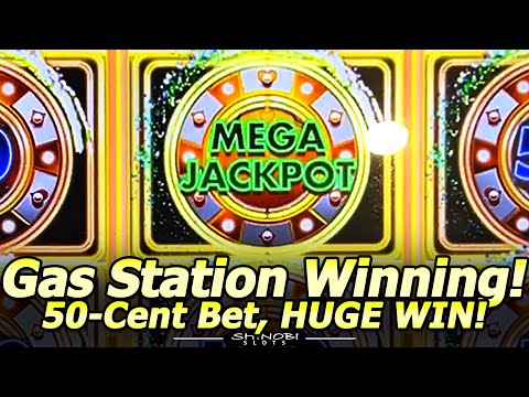 HUGE WIN! Over 1,500x+ bet at the Morongo Gas Station with @BarbaraPlayinSlots and @notyomamaslots
