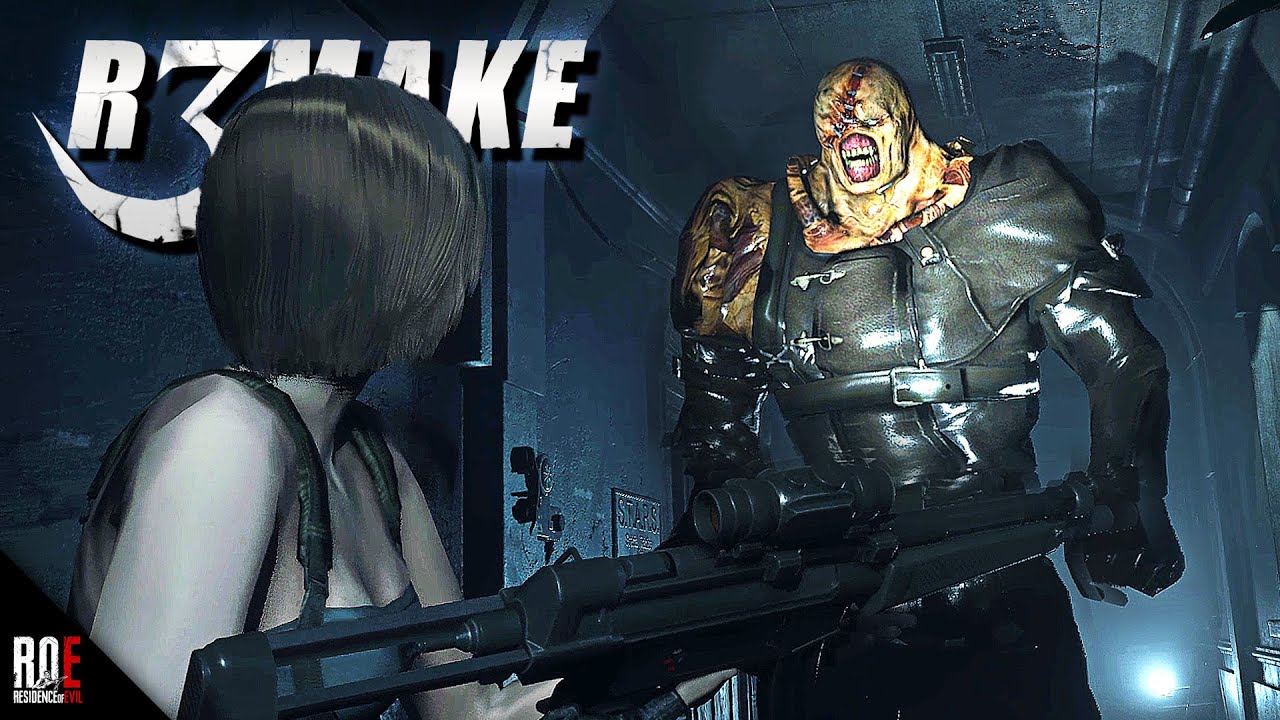 Resident Evil 3 Remake In Re2 Mods All Nemesis Encounters With Jill Valentine Youtube - darkenmoorhalloweenroblox videos 9tubetv