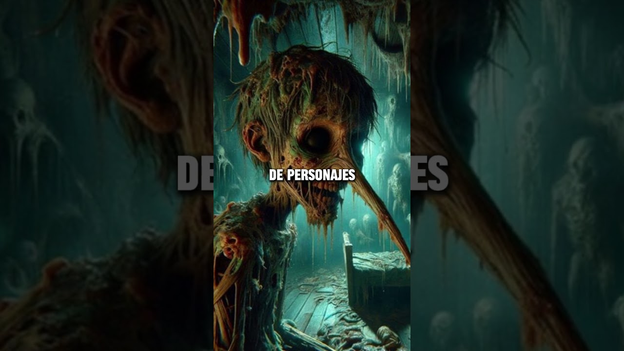 Primer Vistazo a la Aterradora Película de Terror de #Pinocho