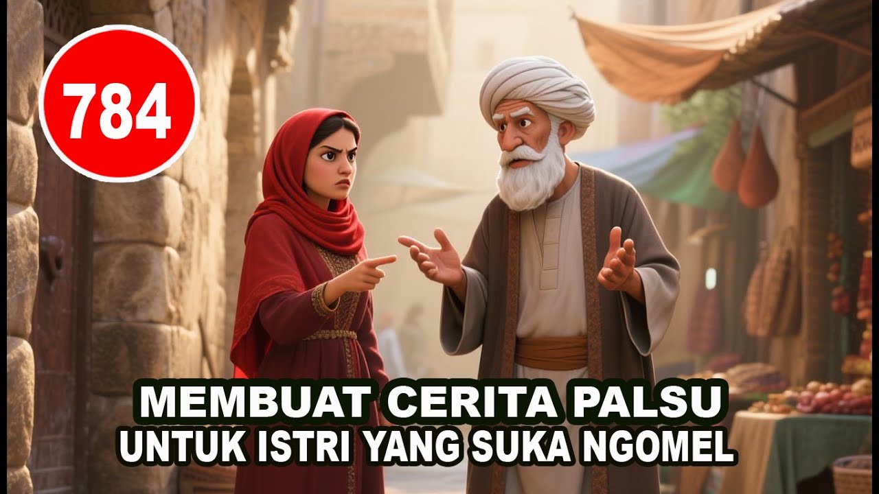 GARA GARA SERING DIOMELIN ISTRI AKHIRNYA ABU NAWAS MENGARANG CERITA KONYOL - HUMOR SUFI
