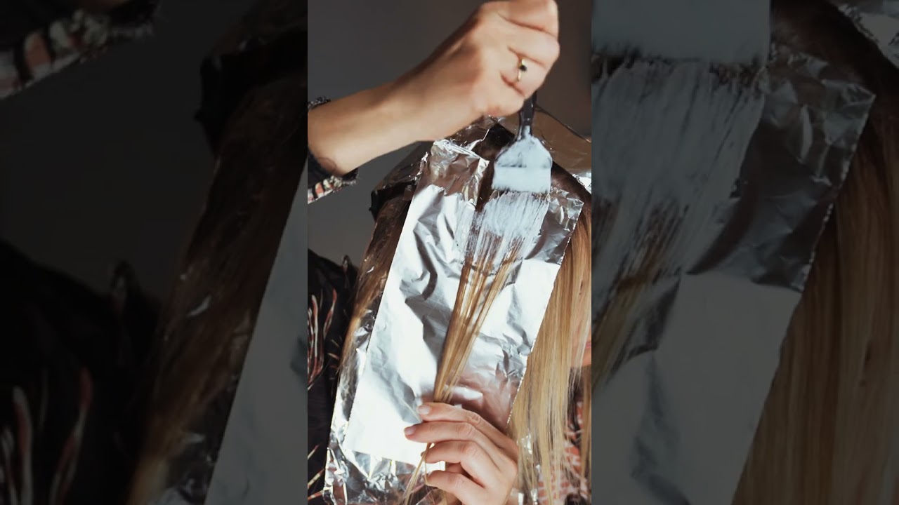 So mache ich PAAR BLONDE HIGHLIGHTS 💛 bei mir selbst! 