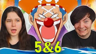 BUGGY! 👒 One Piece Ep 5 & 6 REACTION & REVIEW