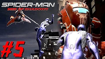 Spider-Man: Web of Shadows Walkthrough No Commentary PART 5 - Tech Enemies