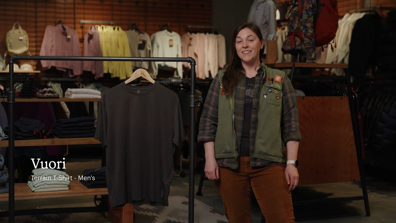 Preview of Vuori Terrain T-Shirt - Men's Video