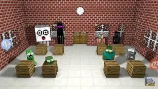 Minecraft Monster School: PLAYING BENDY AND THE INK MACHINE-Mincraft Animation