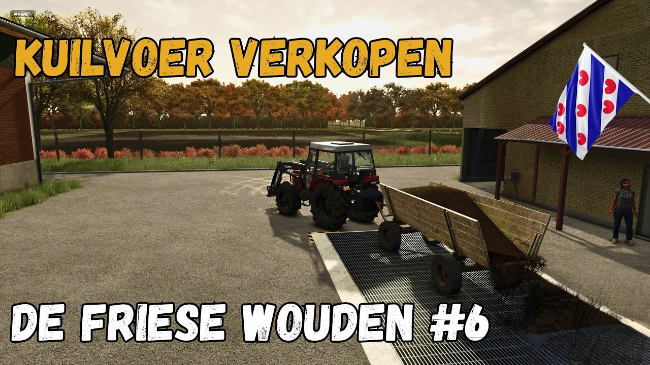 GELD VERDIENEN MET KUILVOER | DE FRIESE WOUDEN #6 | FS25 | TIMELAPSE