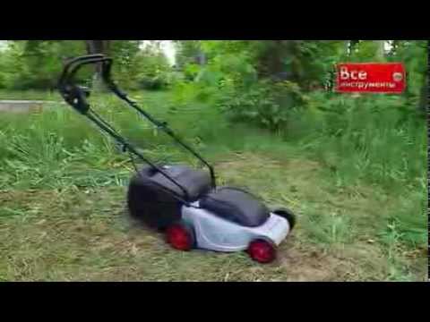 Электрическая газонокосилка Интерскол ГКЭ-33/1100