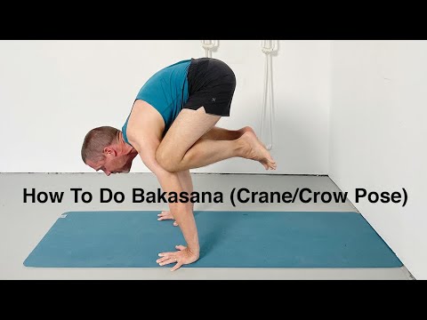 Bakasana - Crane (Crow) Pose - Byron Yoga