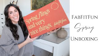 FabFitFun Spring Unboxing!!