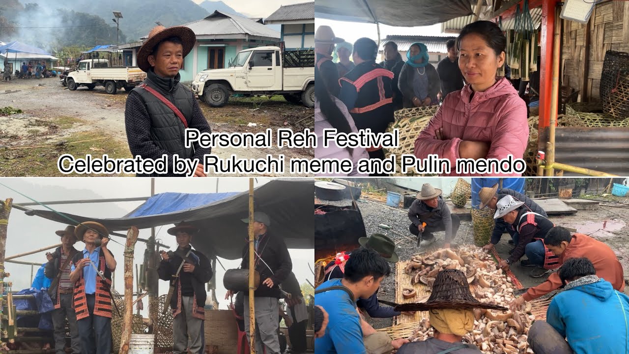 Personal Reh Festival celebrated by Rukuchi meme and Pulin Mendo #rehfestival #idumishmi