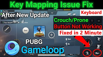 Keyboard not working problem in gameloop fix in 2 minute || Key mapping problem on pubg in gameloop