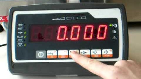 Dibal VD310 CHECK-WEIGHER-KEY