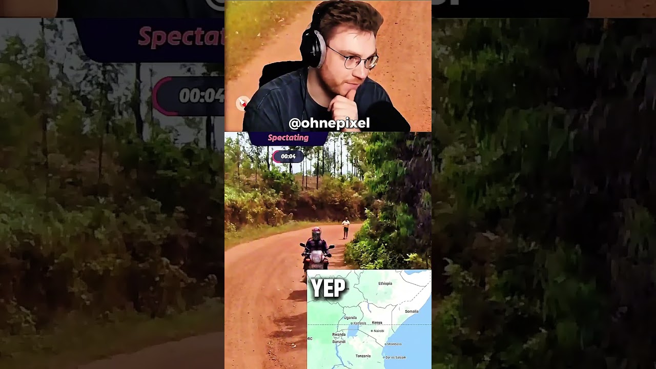 Classic example of Dunning-Kruger Effect 💀 #ohnepixel #geoguessr #fail #twitchstream