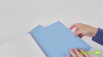 Wire Binding Tip : How to Hide the Connection on Wire-O Bindings