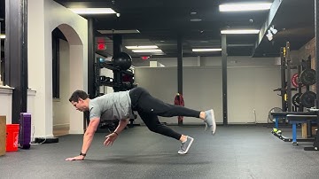 The Superman Push-up Crawl