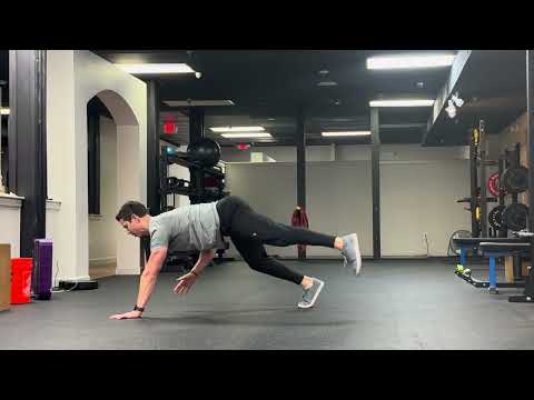 The Superman Push-up Crawl