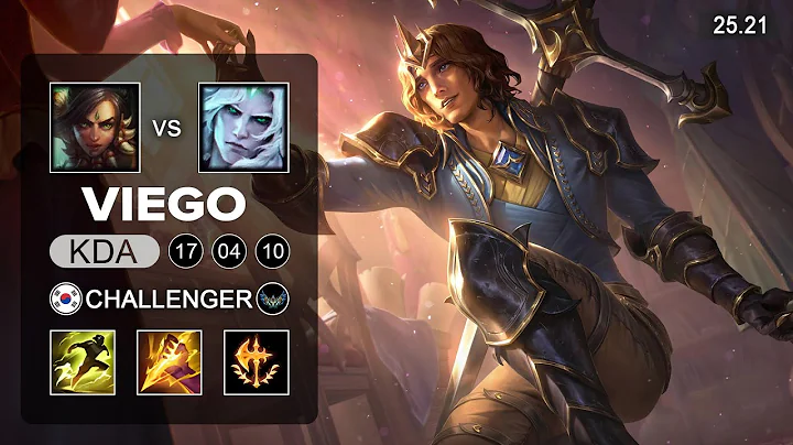 Viego vs Nidalee Jungle - KR Challenger - Patch 25.21 Season 15