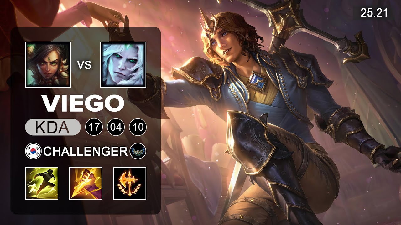 Viego vs Nidalee Jungle - KR Challenger - Patch 25.21 Season 15