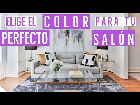 Los mejores colores para pintar tu salón ✓