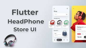 Flutter Headphone App Store UI - Speed Code