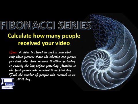 Viral "Viral Fibonacci-Video Sharing Problem" || Fibonacci Series Derivation || Video Sharing Trick