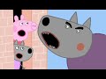 Peppa Pig Meets Wendy Wolf 🎃 Halloween 🎃 🐷  We Love Peppa Pig