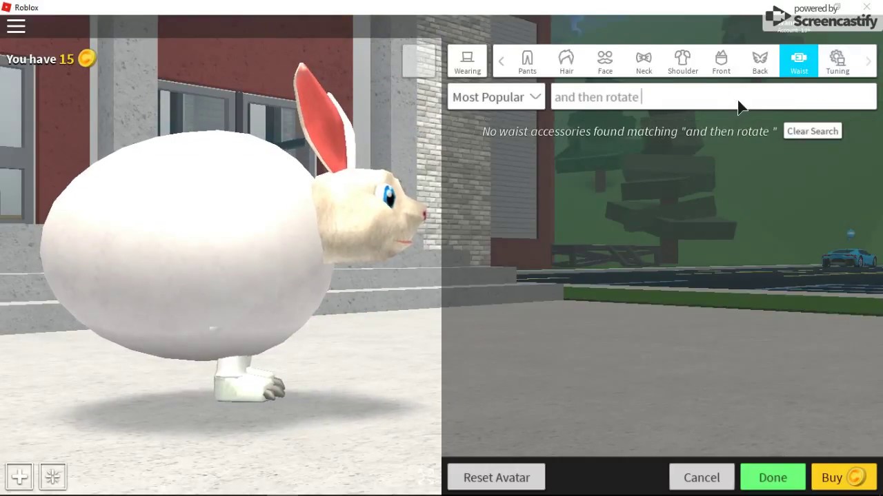 How to make a bunny in Robloxian Highschool (Part 2) - YouTube