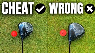 DO NOT SQUARE THE CLUB FACE AND START IT IS LIKE THIS INSTEAD! (CHEAT METHOD) screenshot 4