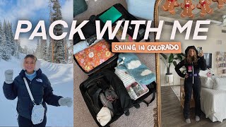 packing with me for a ski trip!!!