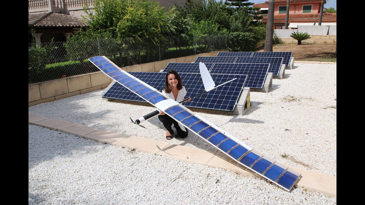 rc glider powered by solar energy YouTube