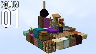 Minecraft: SKYBLOCK RANDOMIZER | Bölüm: 01